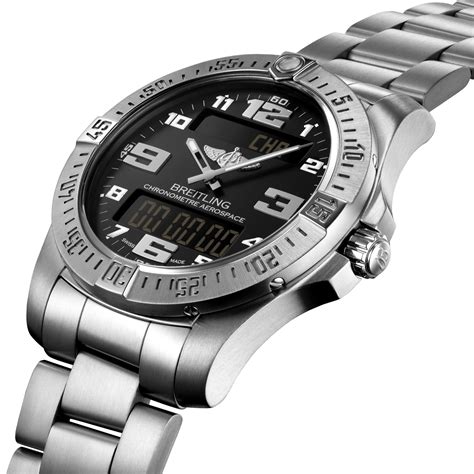 breitling aerospace evo titanium watch|breitling chronospace evo.